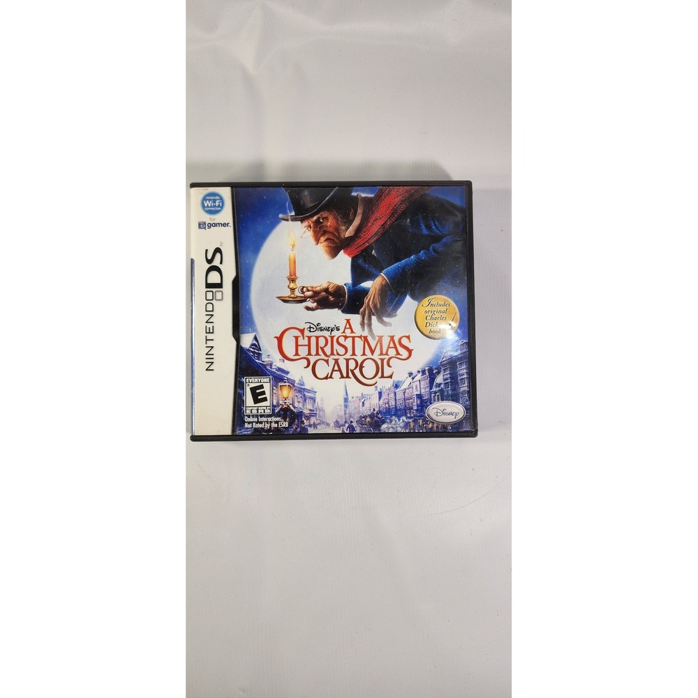 Disney's A Christmas Carol Nintendo DS Game CIB Complete Ebenezer Scrooge Game